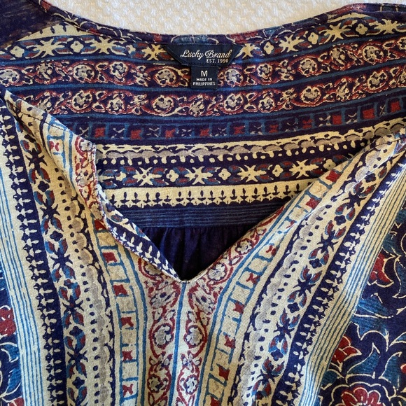 Lucky Brand Knit Top Sz M - Picture 6 of 12